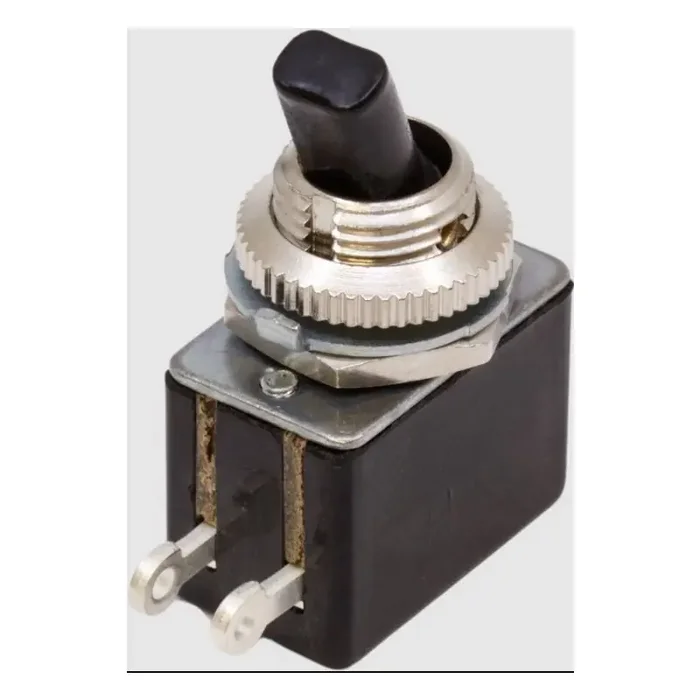 Switch – Black Bat, Toggle, SPST, On-Off, Vintage Marshall Style, Solder Lugs