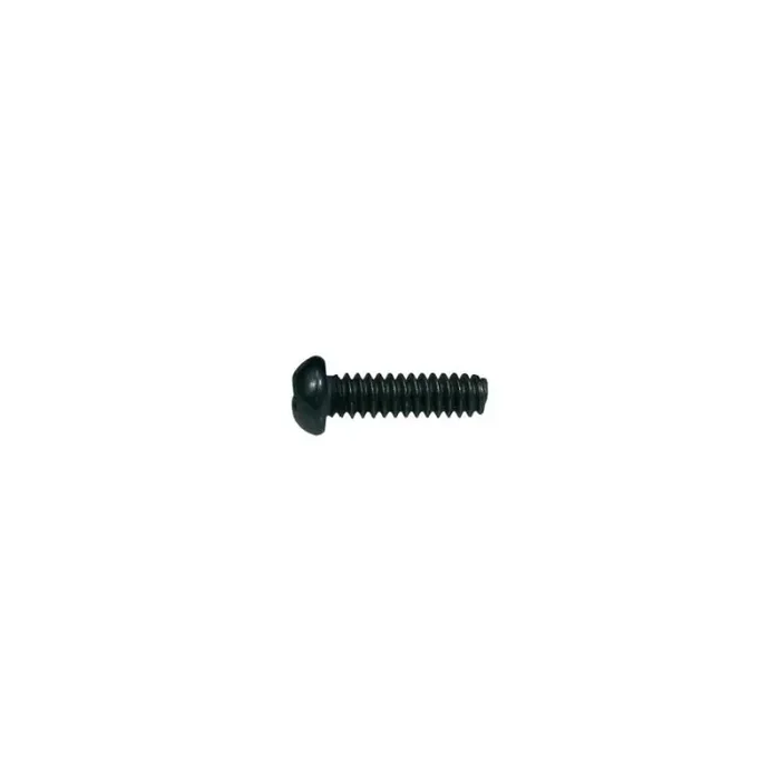 Switch bolt, black, 3,4x12mm, 12pcs, dome head, 6-32 thread for USA lever switches