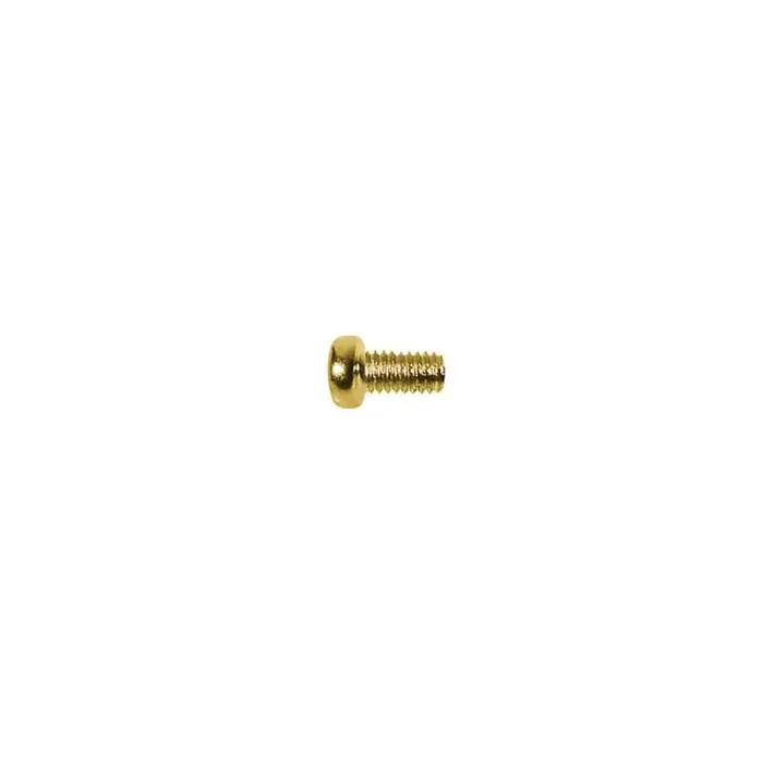 Switch bolt, gold, 3,0x 5mm, 12pcs, dome head, metric M3