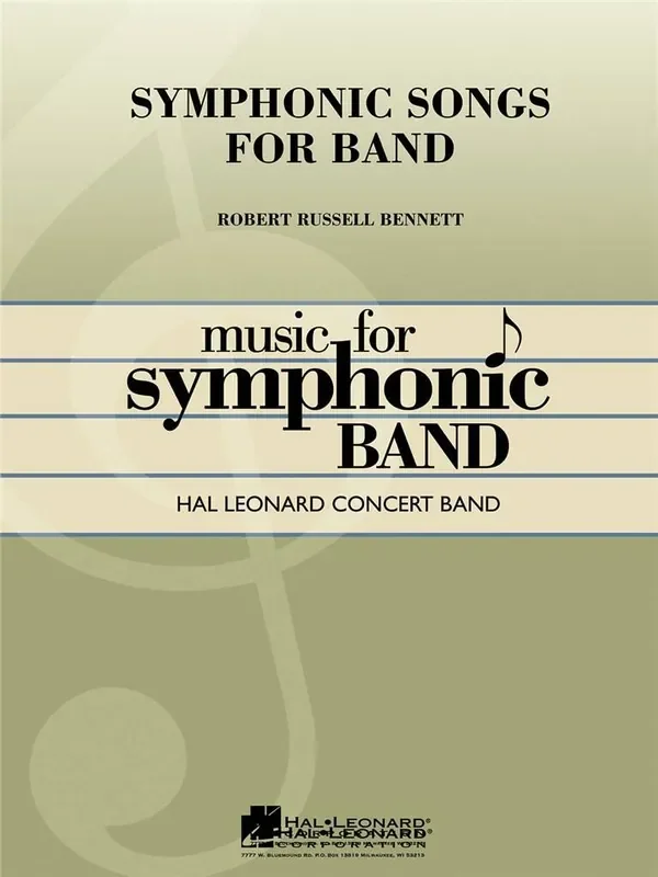 Symphonic Songs for Band (Deluxe Edition) Blasorchester