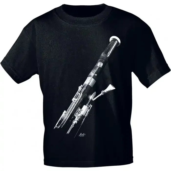 T-Shirt black Fagott XXL