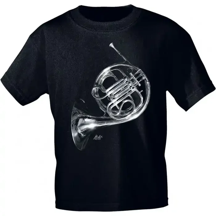 T-Shirt black Waldhorn XXL