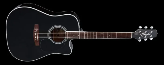 Takamine EF341SC2 E-Akustikgitarre schwarz