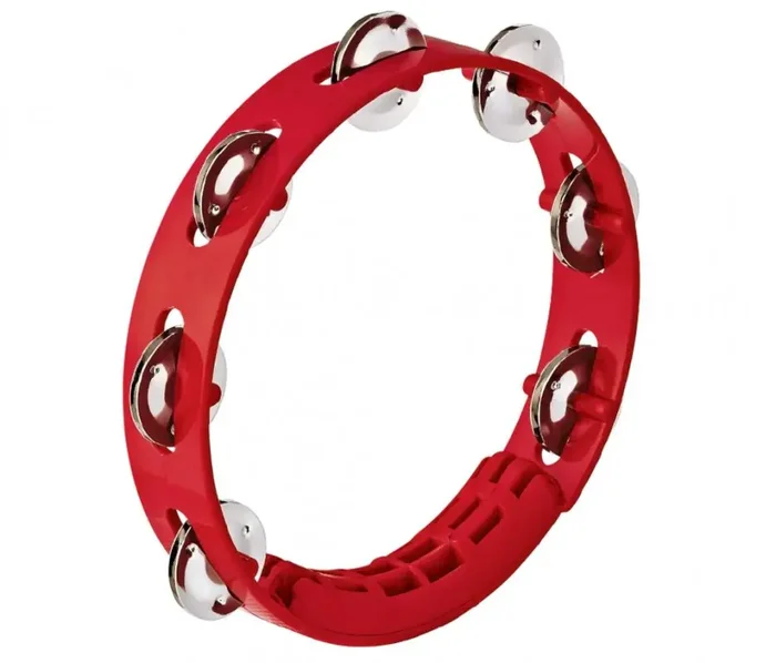 Tamburin Rot 8 Zoll