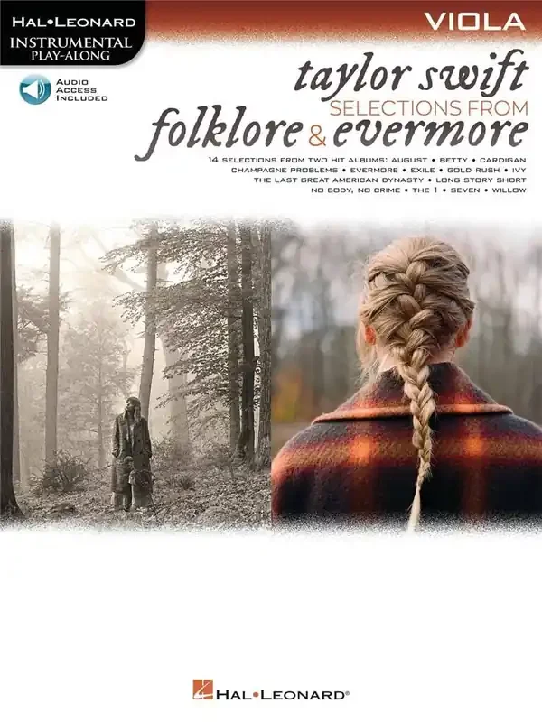 Taylor Swift Taylor Swift – Selections from Folklore & Evermore Viola Solo