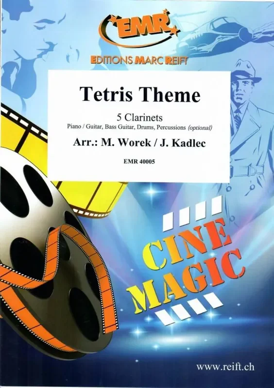 Tetris Theme (Arr. Jirka Kadlec) Klarinette Ensemble
