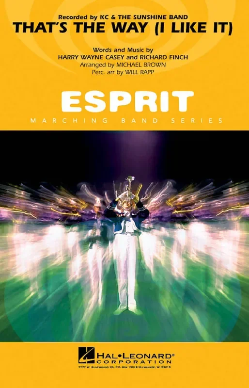 That‘s the Way ( I Like It )- Marching Band (Arr. Tim Waters) Marching Band