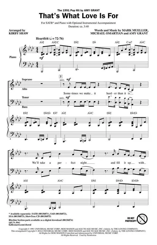 That‘s What Love Is For