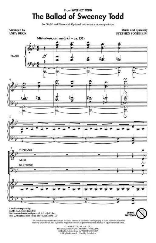 The Ballad of Sweeney Todd