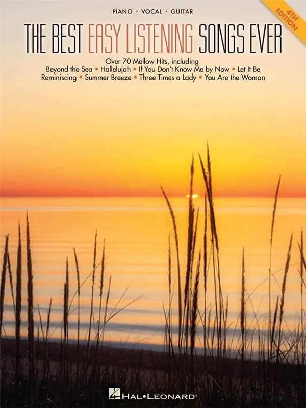 The Best Easy Listening Songs Ever – 4th Edition Klavier, Gesang, Gitarre (Songbooks)