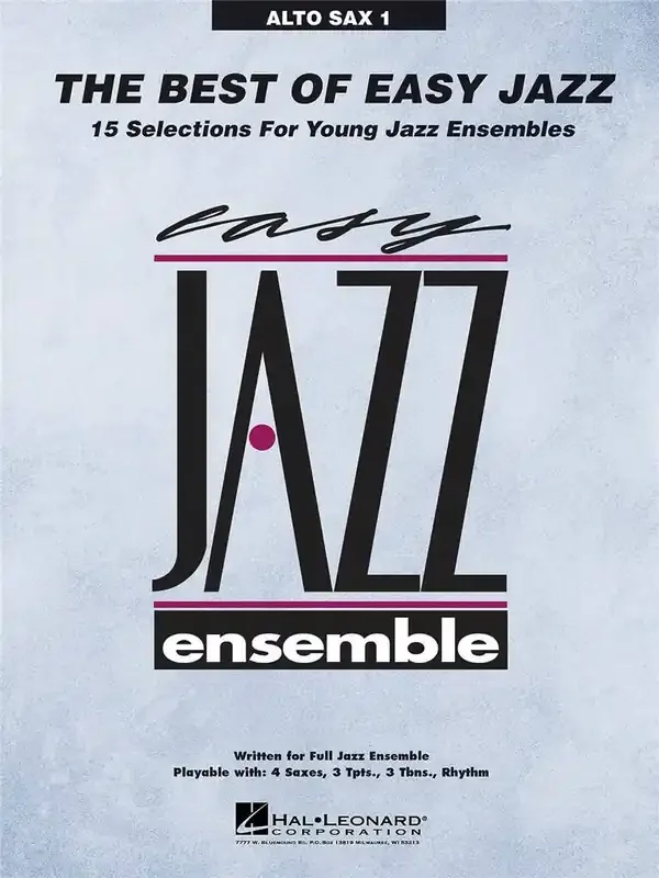 The Best of Easy Jazz – Alto Sax 1 Jazz Ensemble
