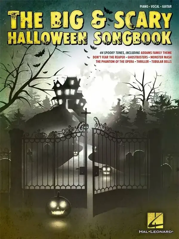 The Big & Scary Halloween Songbook Klavier, Gesang, Gitarre (Songbooks)
