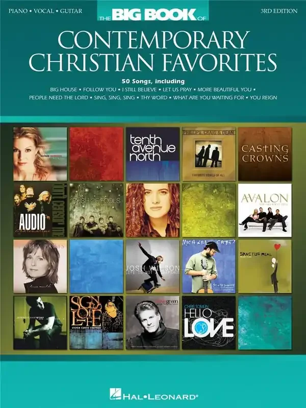 The Big Book of Contemporary Christian Favorites Klavier, Gesang, Gitarre (Songbooks)