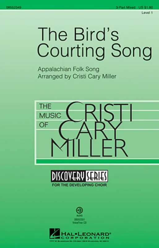 The Bird‘s Courting Song (Arr. Cristi Cary Miller) Frauenchor mit Begleitung