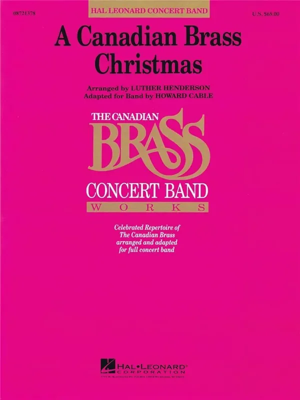 The Canadian Brass A Canadian Brass Christmas (Arr. Howard Cable) Blasorchester
