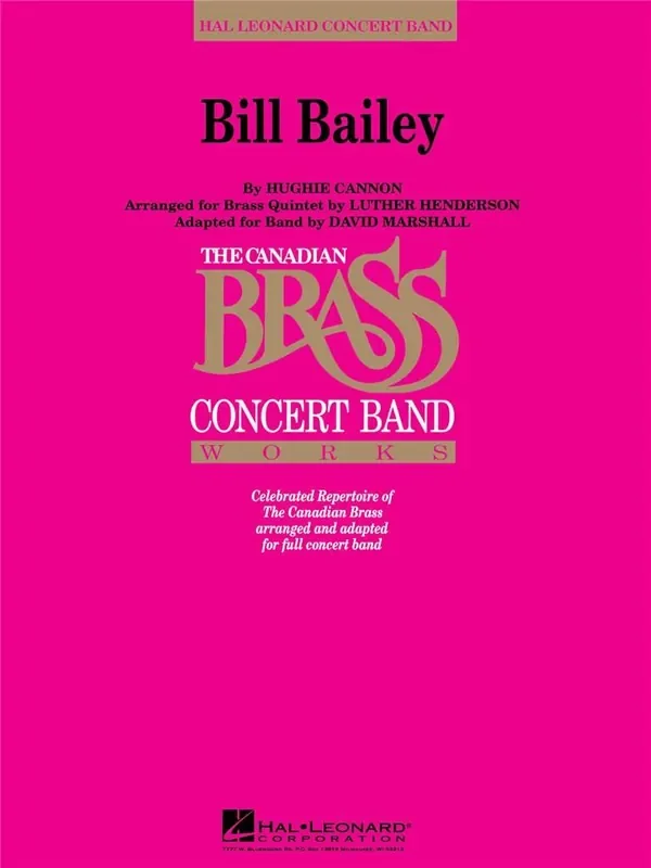 The Canadian Brass Bill Bailey (Arr. Henderson/Marshall Henderson) Blasorchester