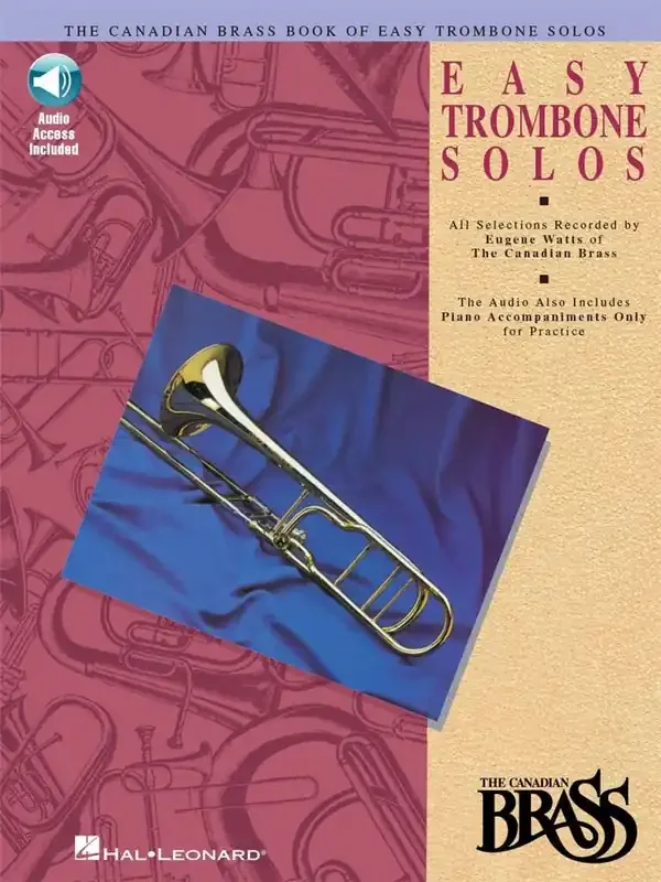 The Canadian Brass Canadian Brass Book Of Easy Trombone Solos (Arr. Eugene Watts) Posaune Solo