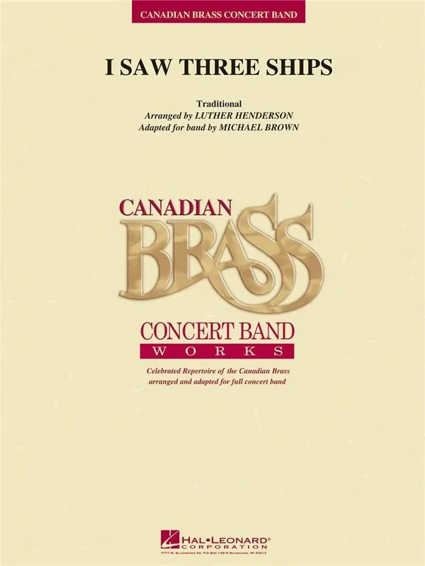The Canadian Brass I Saw Three Ships (Arr. Luther Henderson) Blasorchester