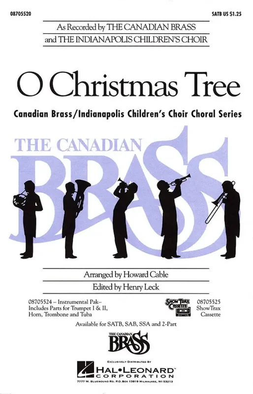 The Canadian Brass O Christmas Tree (Arr. Henry Leck) Gemischter Chor mit Begleitung