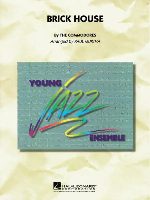 The Commodores Brick House (Arr. Paul Murtha) Jazz Ensemble