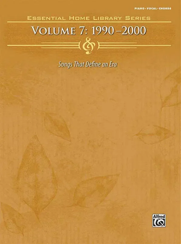 The Essential Home Library Series Vol. 7 Klavier, Gesang, Gitarre (Songbooks)
