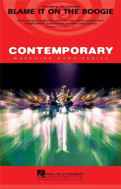 The Jacksons Blame It on the Boogie (Arr. Ishbah Cox) Marching Band