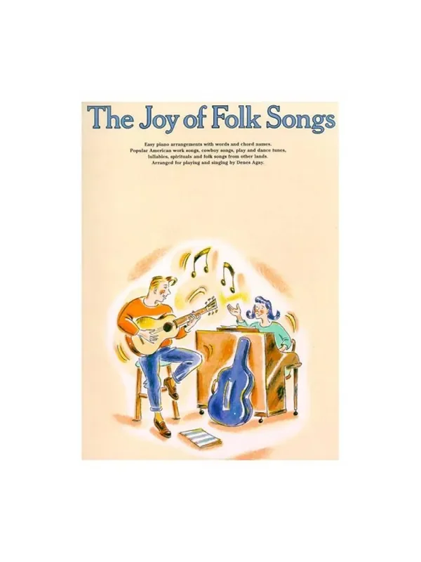The Joy Of Folk Songs Klavier, Gesang, Gitarre (Songbooks)