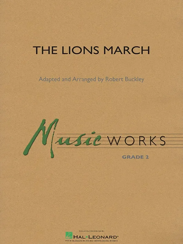 The Lions March (Arr. Robert Buckley) Blasorchester