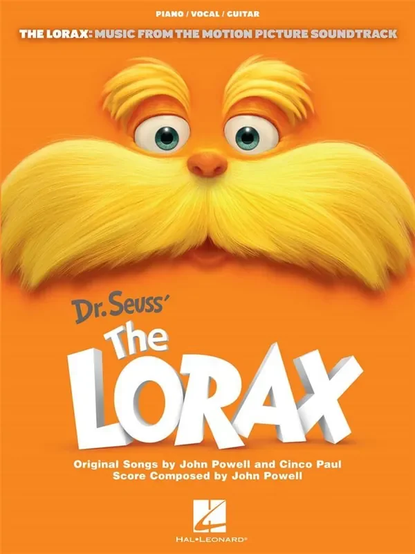 The Lorax Klavier, Gesang, Gitarre (Songbooks)