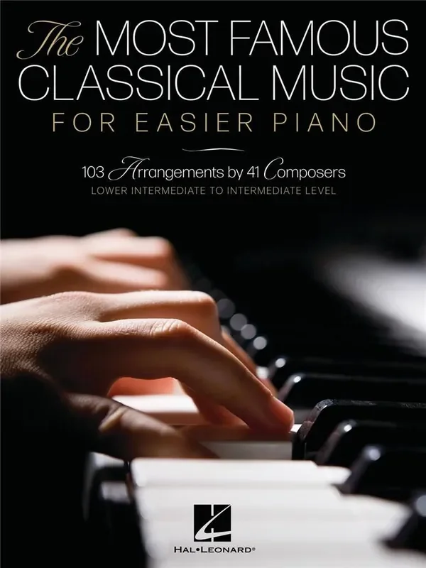 The Most Famous Classical Music for Easier Piano Klavier Solo