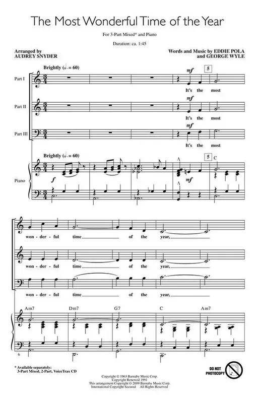 The Most Wonderful Time of the Year