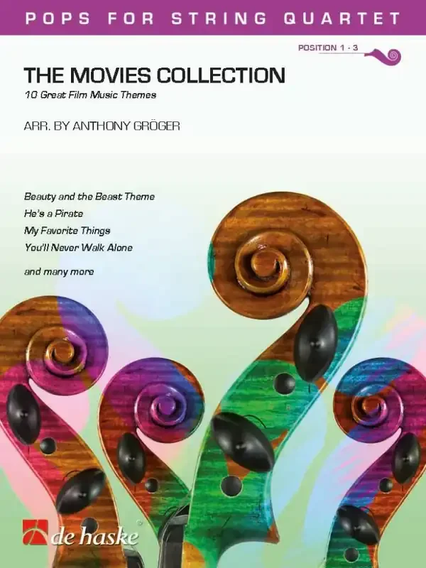 The Movies Collection (Arr. Anthony Gröger) Streichquartett