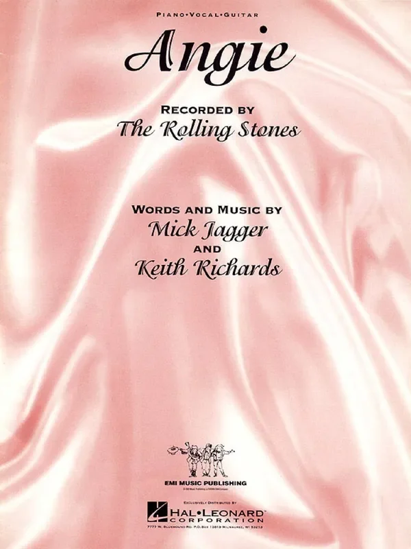 The Rolling Stones Angie Klavier, Gesang, Gitarre (Songbooks)