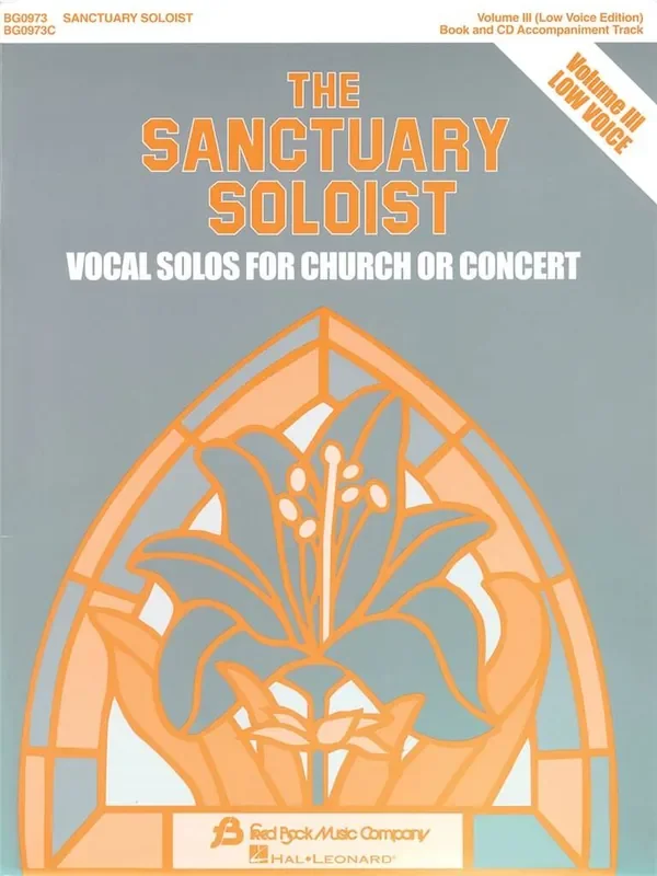 The Sanctuary Soloist – Volume III Gesang Solo