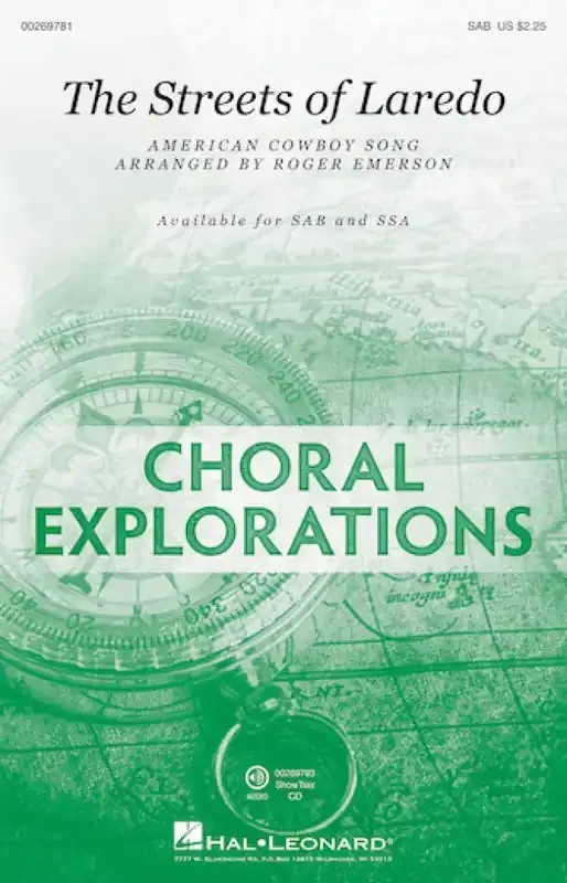 The Streets of Laredo (Arr. Roger Emerson) Gemischter Chor mit Begleitung