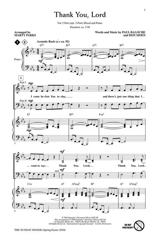 The Sunday Singer Spring/Easter 21