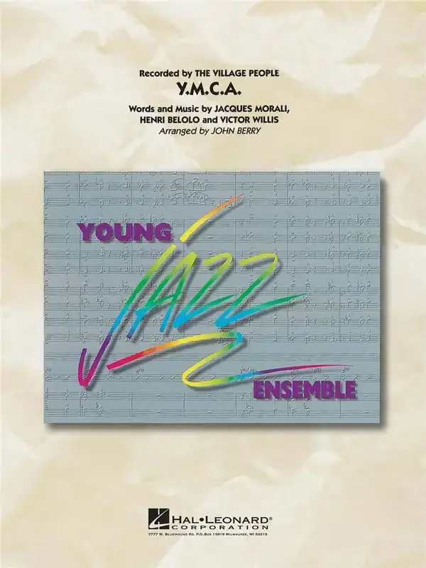 The Village People Y.M.C.A (Arr. John Berry) Jazz Ensemble