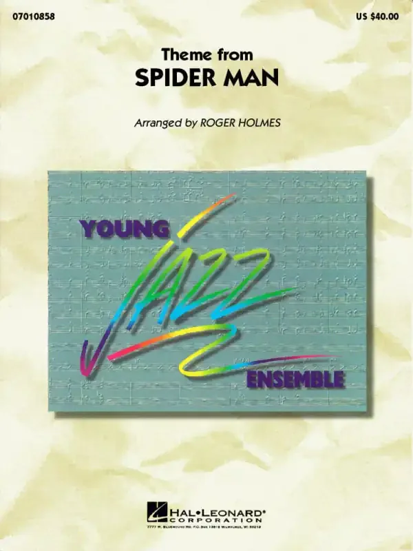 Theme From Spider-Man (Arr. Roger Holmes) Jazz Ensemble