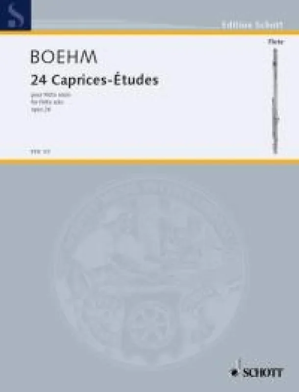 Theobald Böhm Caprices Etudes(24) Opus 26 Flöte Solo