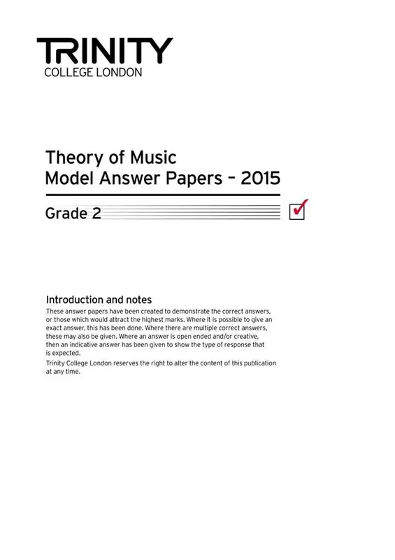 Theory Model Answer Papers – Grade 2