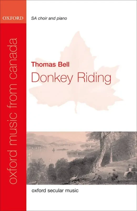 Thomas Bell Donkey Riding – SA/Piano Accompaniment Gemischter Chor mit Begleitung