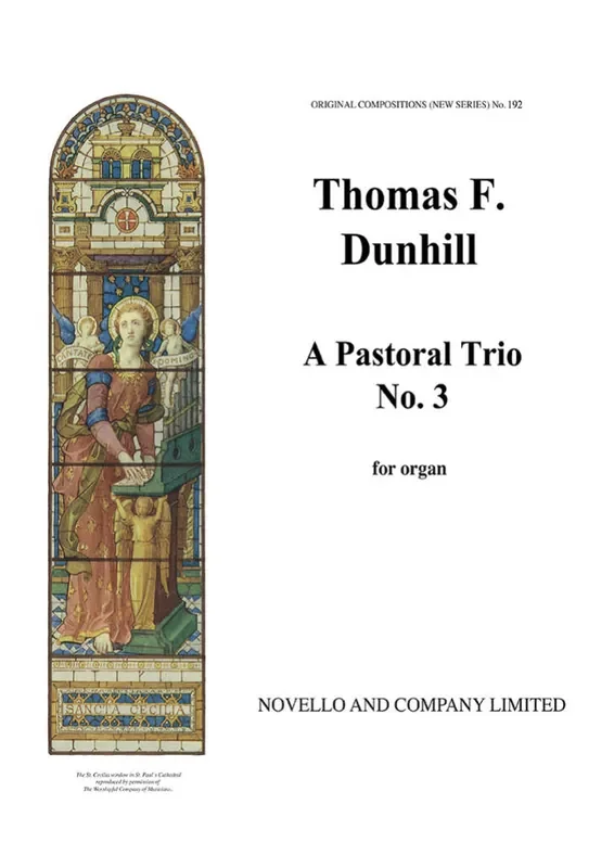 Thomas Dunhill A Pastoral Trio (No.3 From Four Original Pieces) Orgel