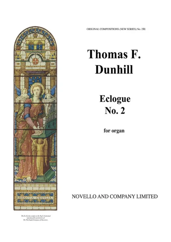 Thomas Dunhill Eclogue (No.2 From Four Original Pieces) Orgel