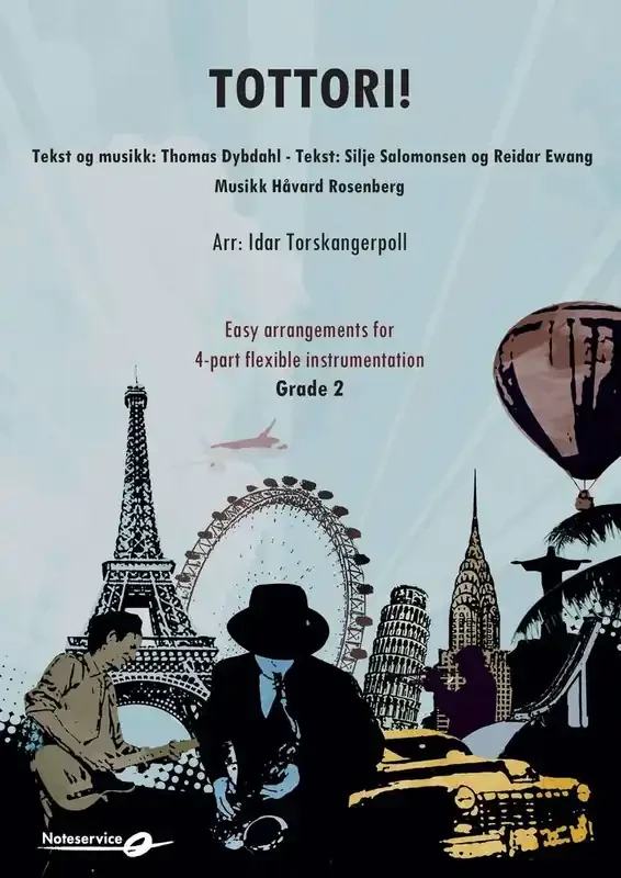 Thomas Dybdahl Tottori! (Arr. Idar Torskangerpoll) Variables Blasorchester