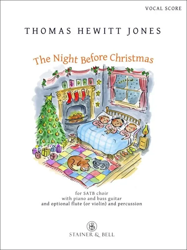 Thomas Hewitt Jones The Night Before Christmas Gemischter Chor mit Begleitung