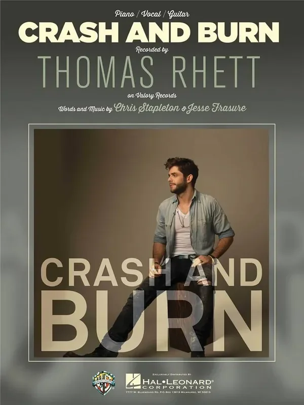 Thomas Rhett Crash and Burn Gesang mit Klavier
