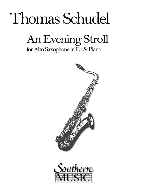Thomas Schudel An Evening Stroll Altsaxophon