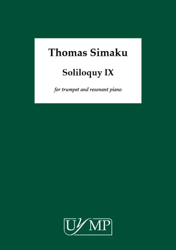 Thomas Simaku Soliloquy IX Trompete mit Begleitung