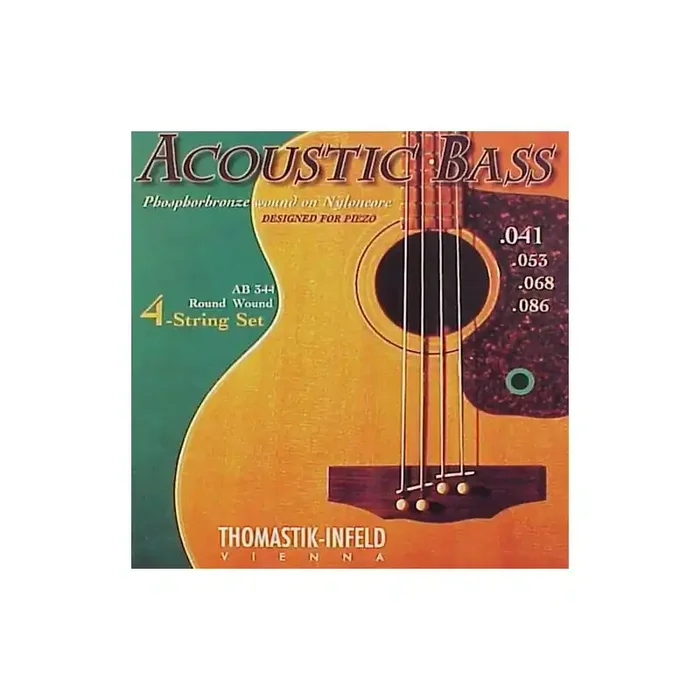 Thomastik Acoustic Bass snarenset akoestische basgitaar, phosphor br. 041-053-068-086, longscale