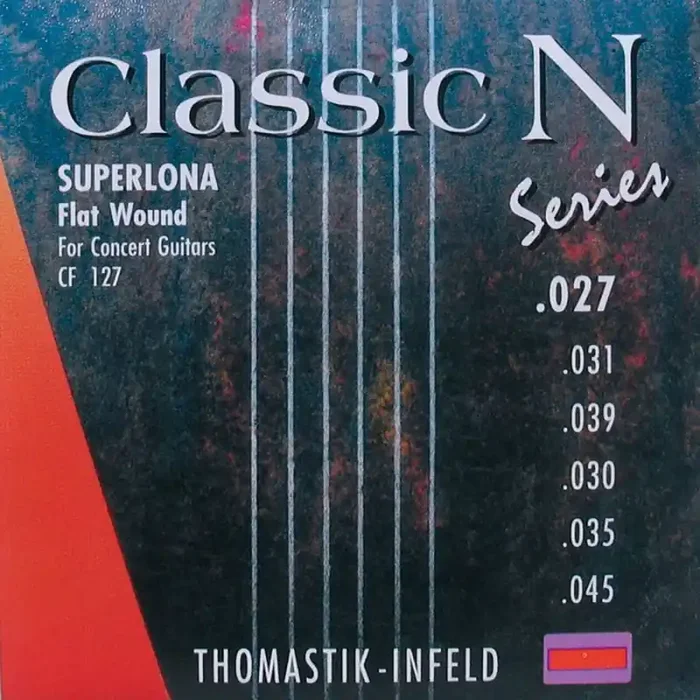Thomastik Classic N snarenset klassiek, superlona flatwound